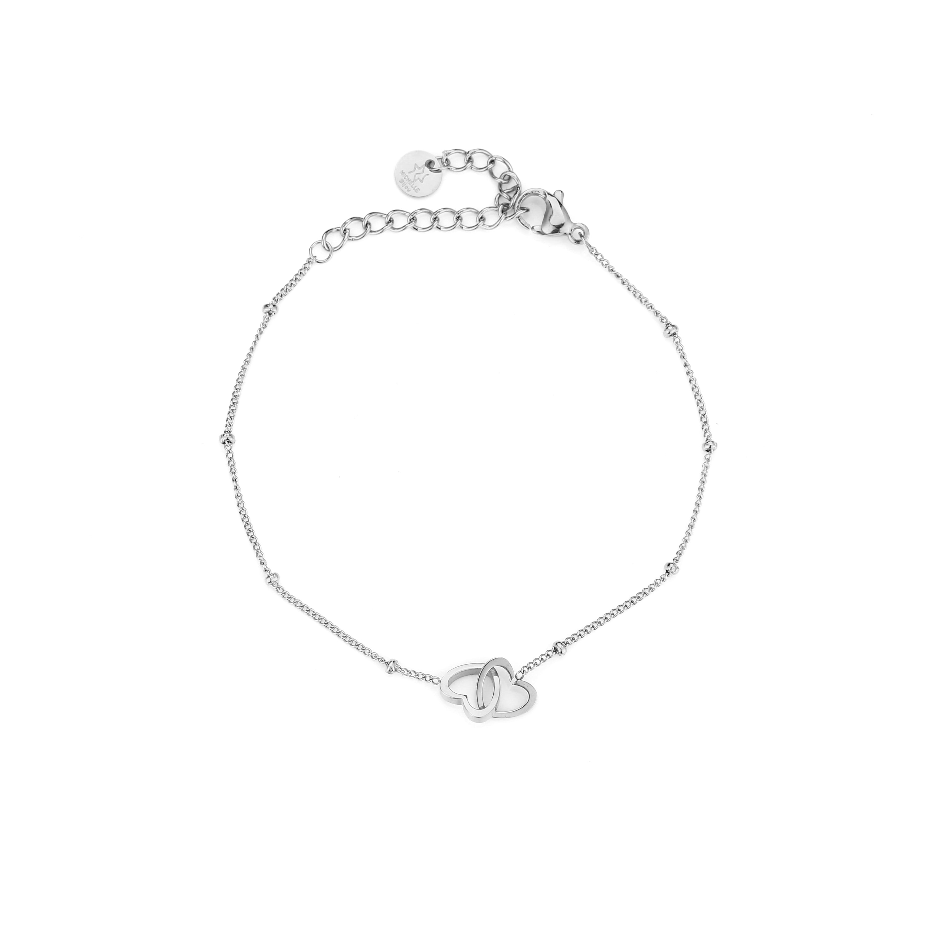 Connected Hearts Bracelet Zilver