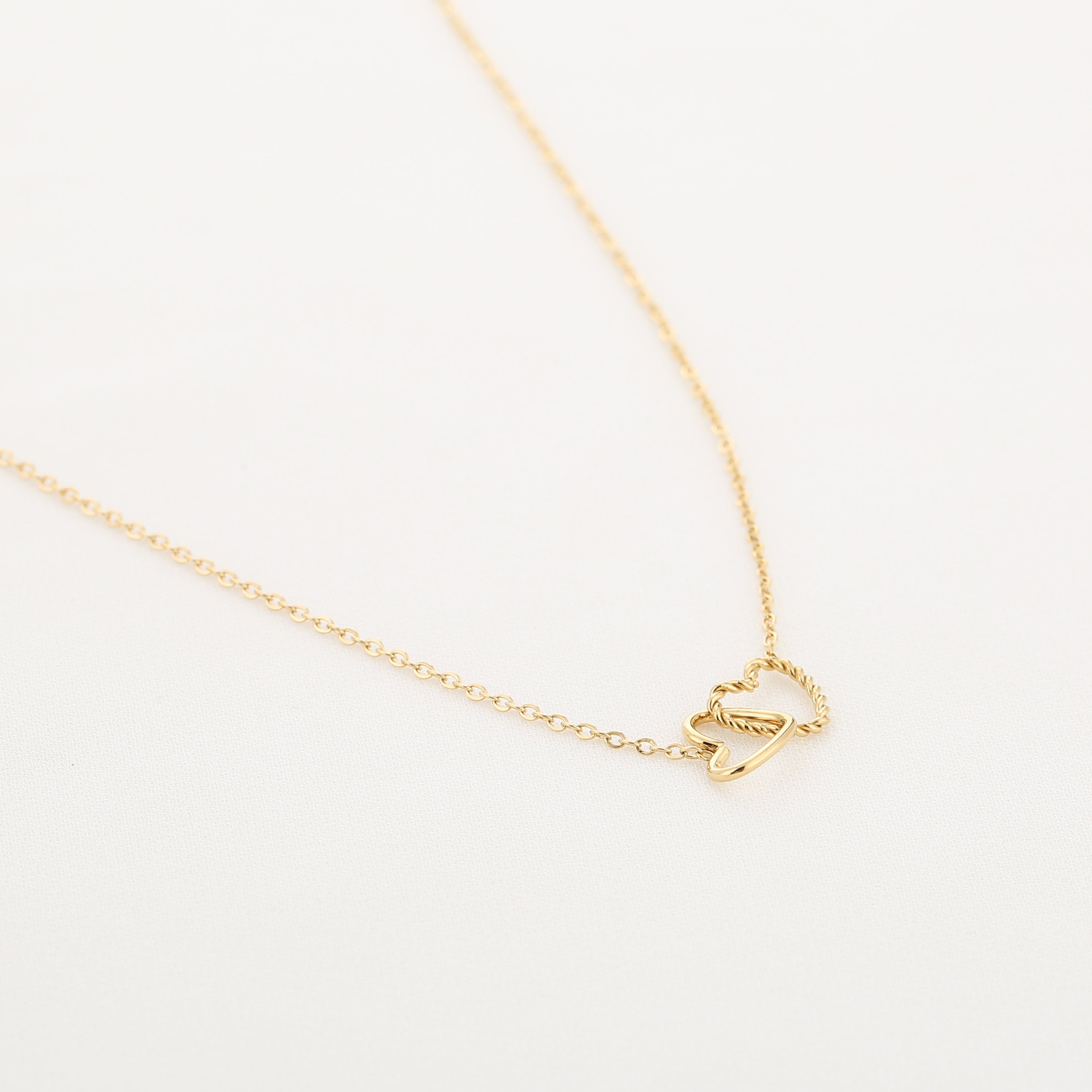 Entwined Hearts Necklace