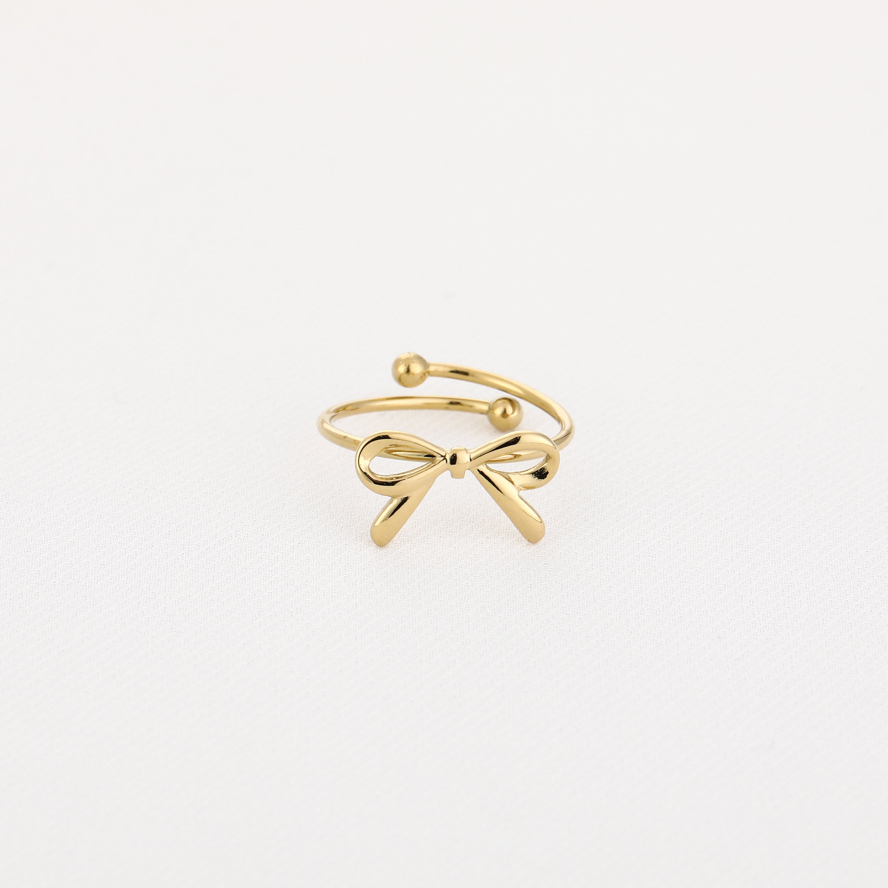 Golden Bow Ring