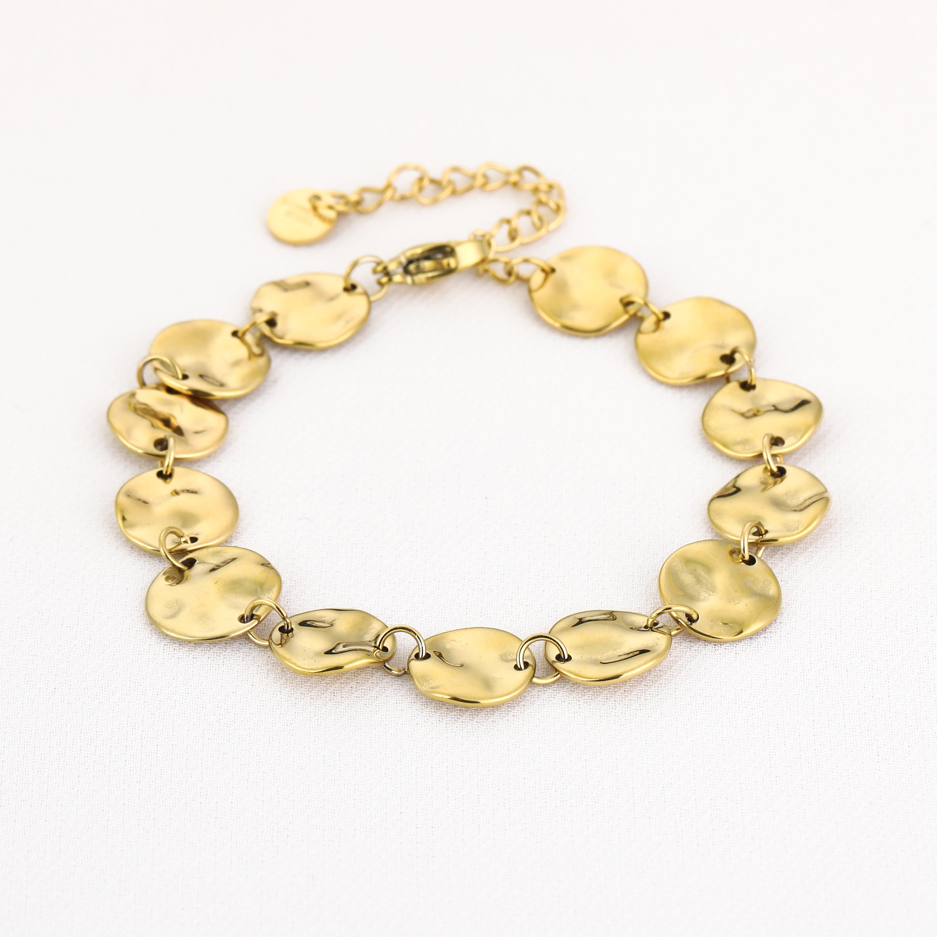 Golden Pebble Bracelet