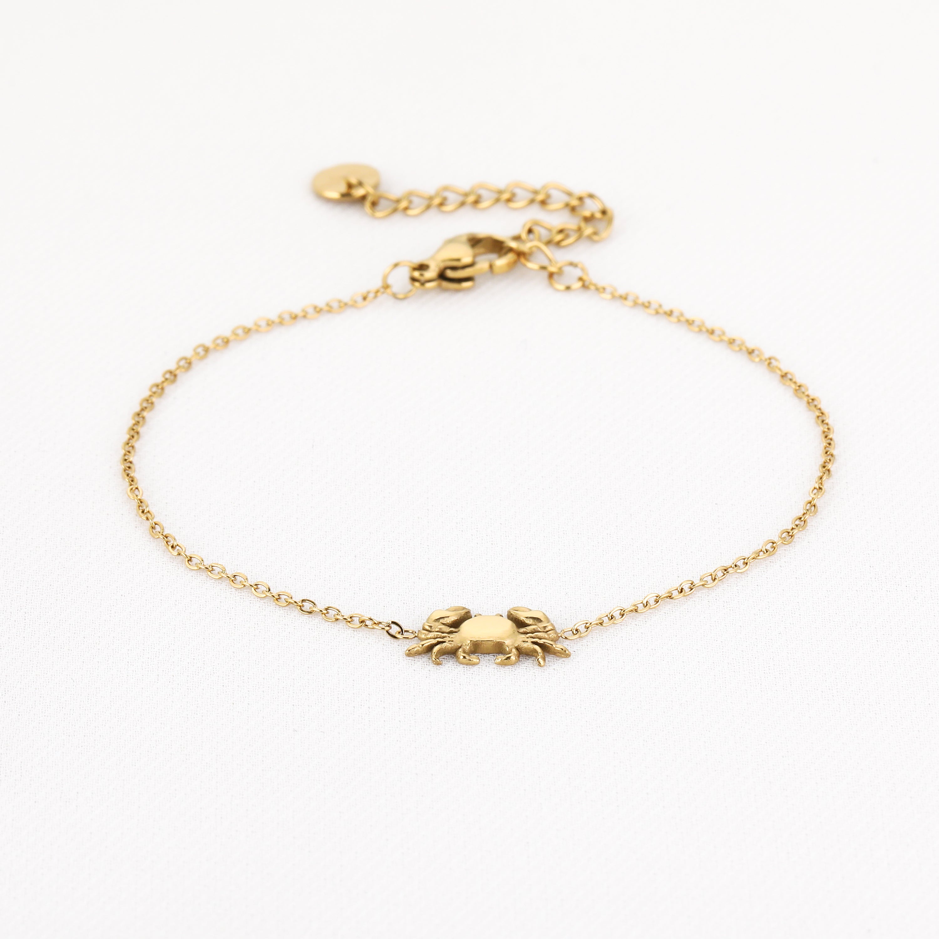 Golden Crab Bracelet