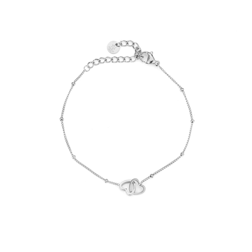 Connected Hearts Bracelet Zilver