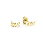 Love Earrings Gold