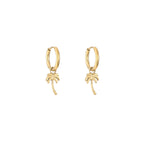Golden Palm Earrings
