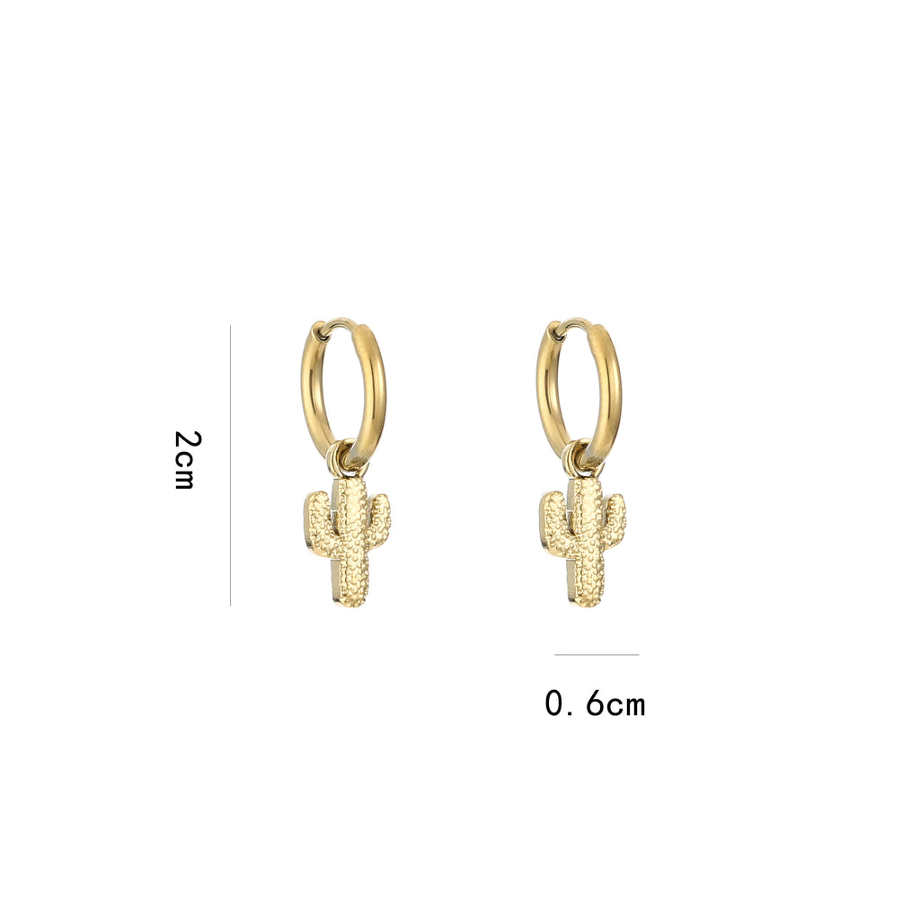 Desert Cactus Hoops