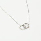 Eternal Link Necklace Silver