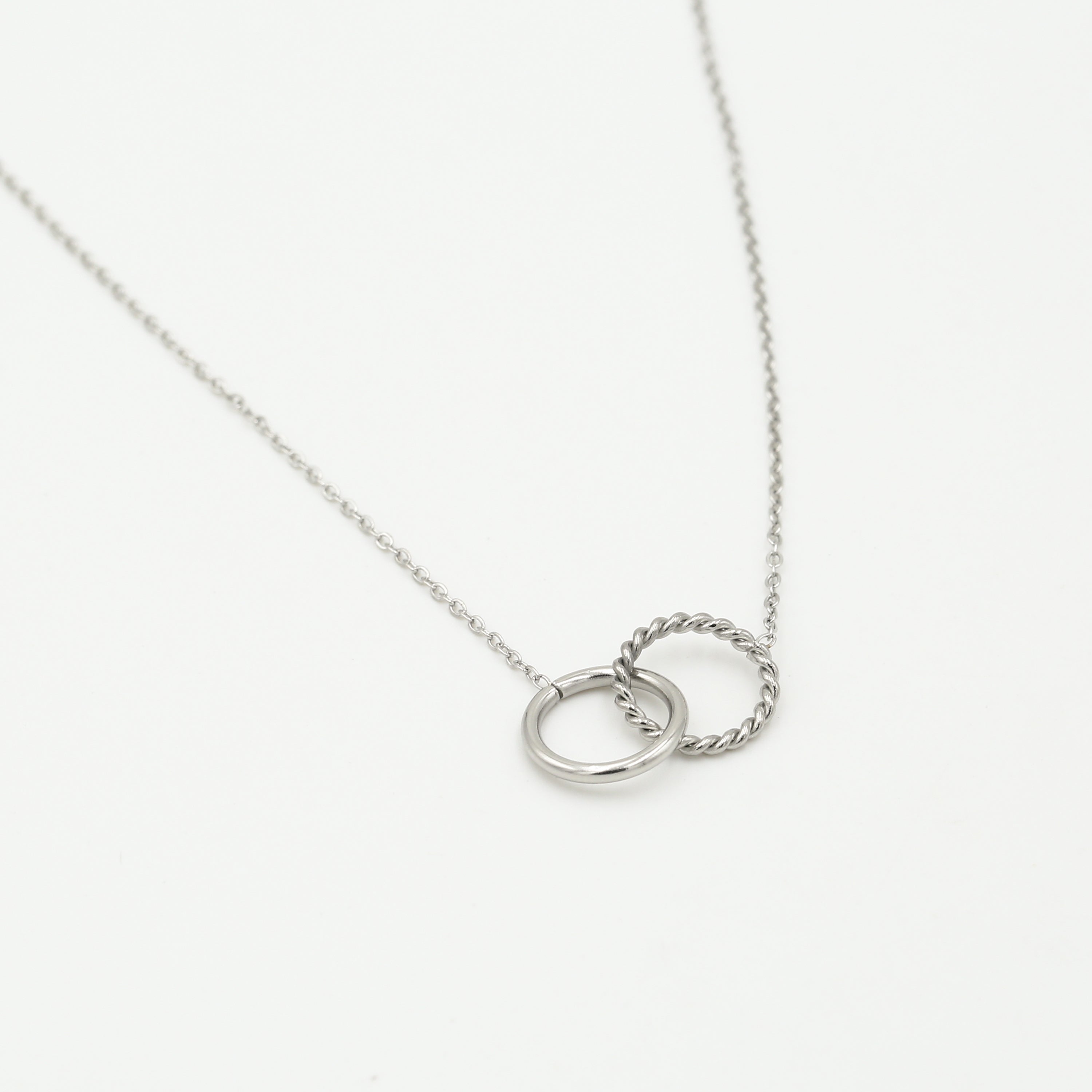 Eternal Link Necklace Silver