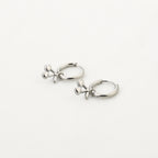 Silver Cherry Earrings
