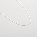 Snake Chain Necklace Silver