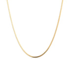 Snake Chain Necklace Gold