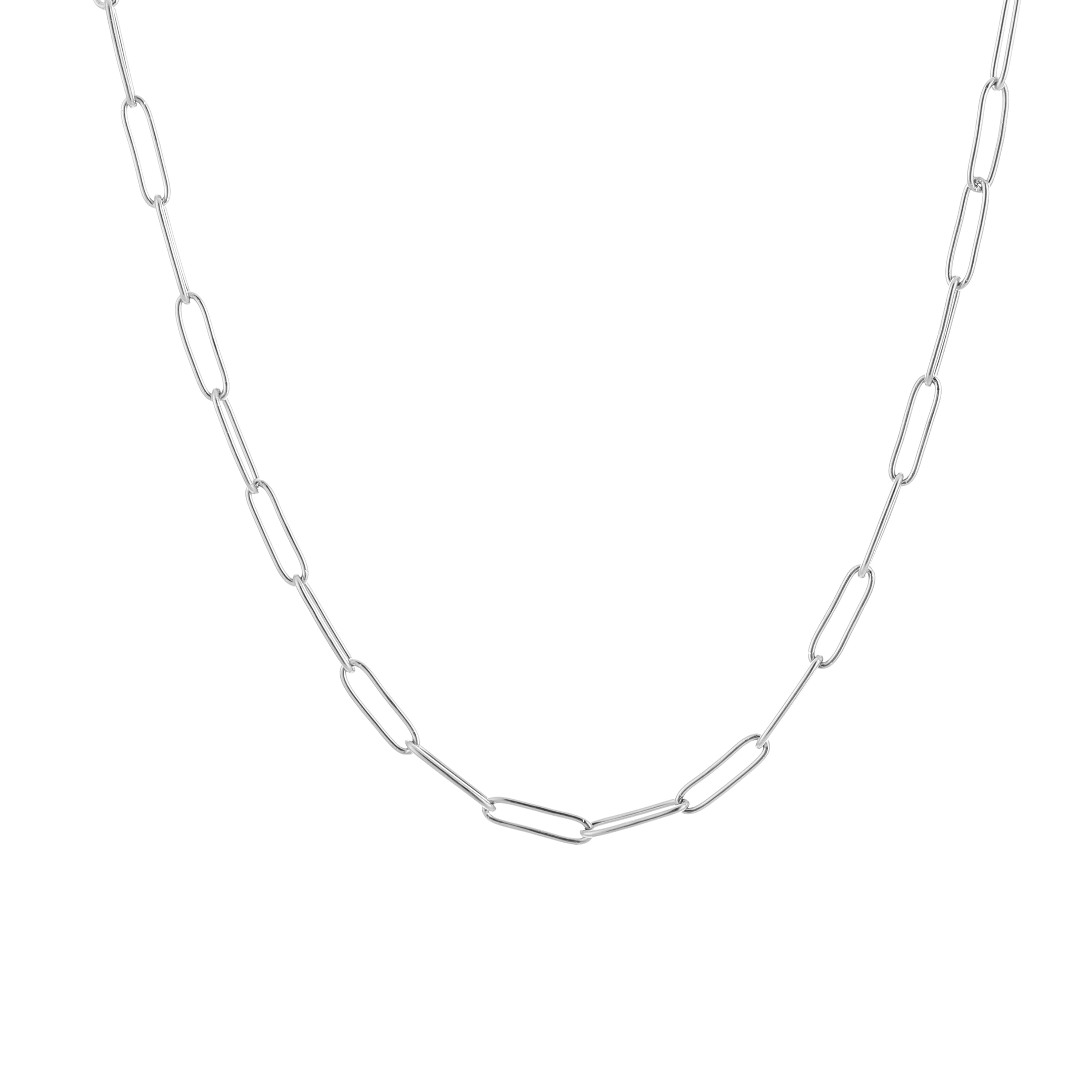 Silver Link Necklace