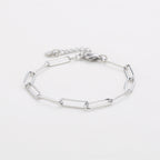 Link Chain Bracelet Silver