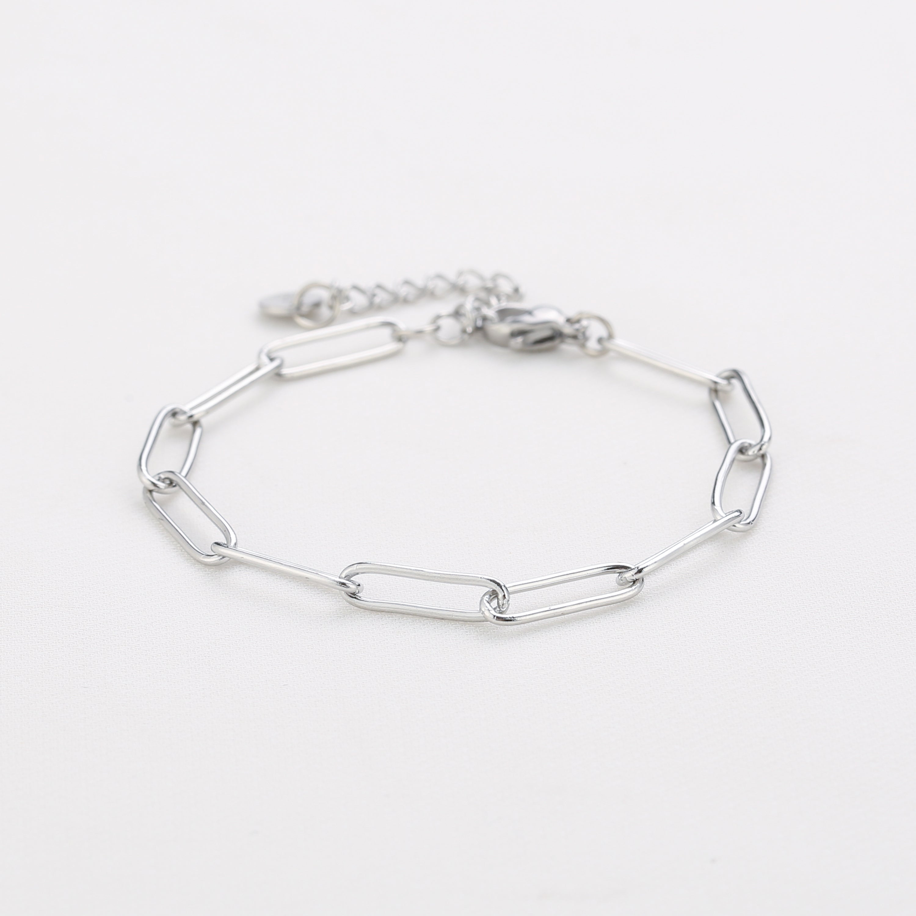 Link Chain Bracelet Silver