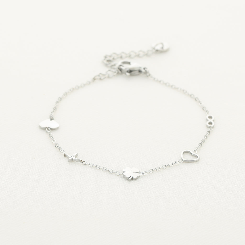 Lucky Symbols Charm Bracelet