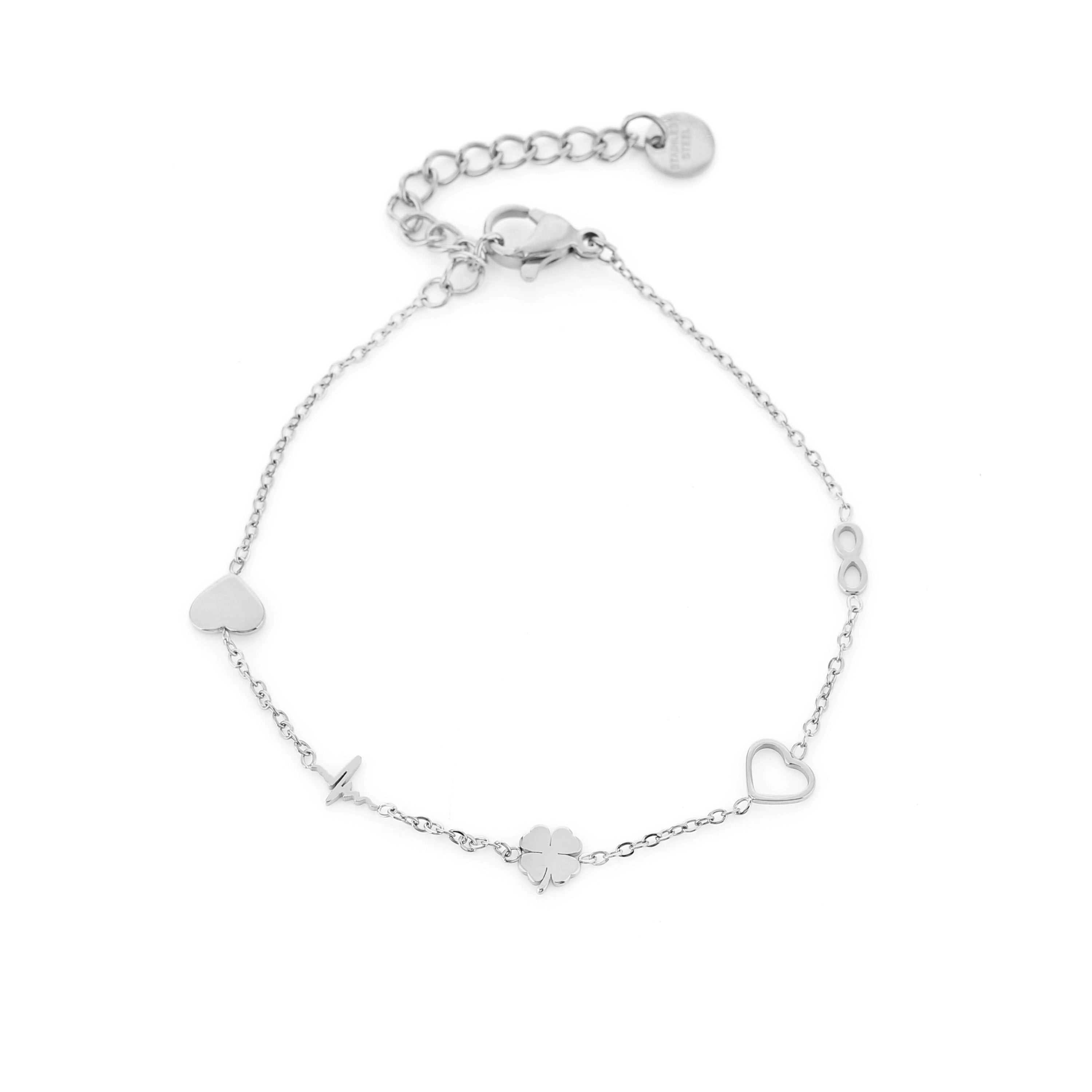 Lucky Symbols Charm Bracelet