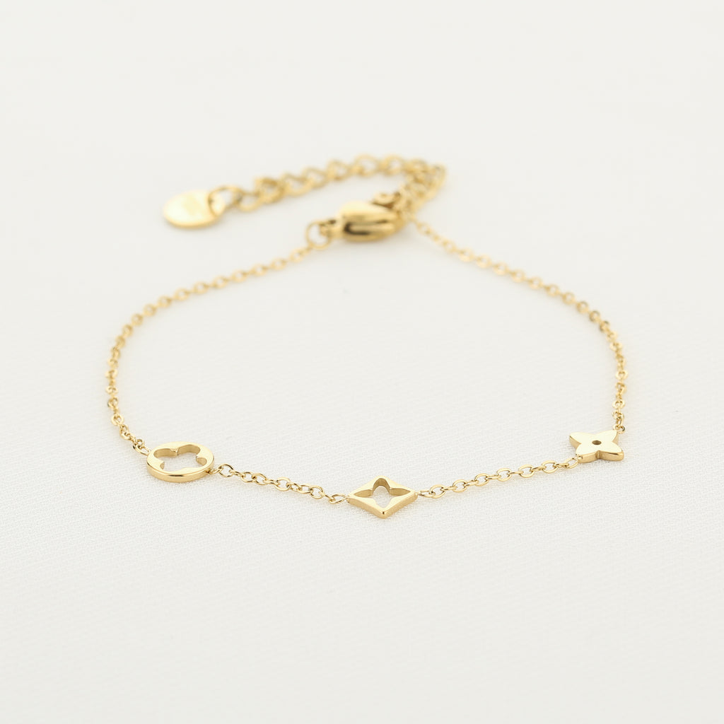 Triple Charm Bracelet