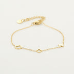 Triple Charm Bracelet