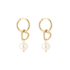 Love & Pearl Hoops