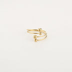Triple Dot Ring Gold