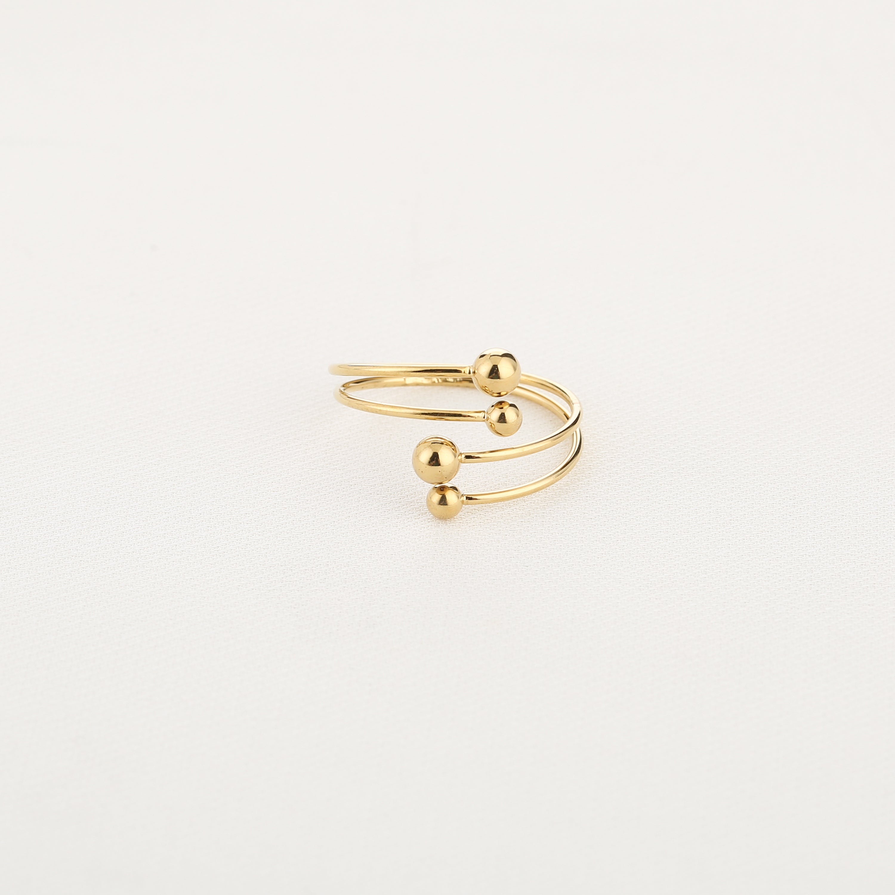 Triple Dot Ring Gold