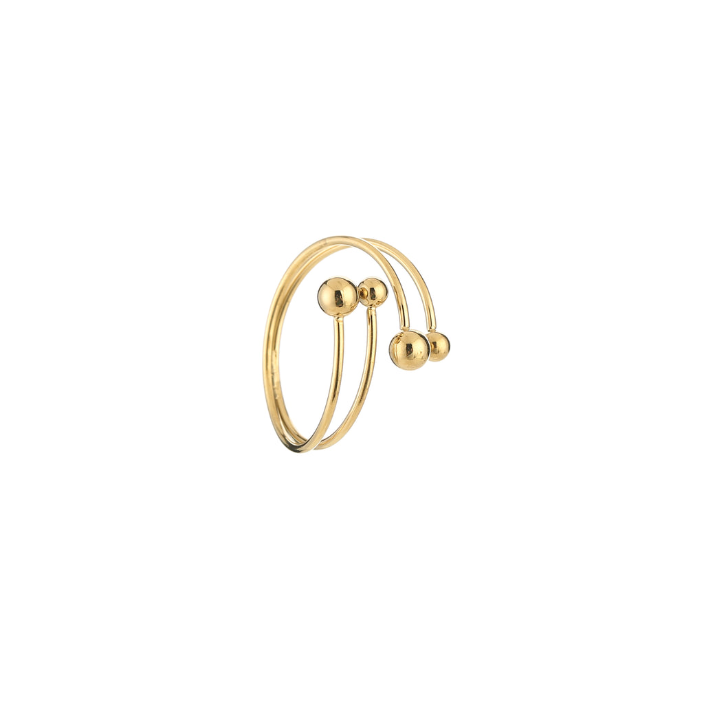 Triple Dot Ring Gold