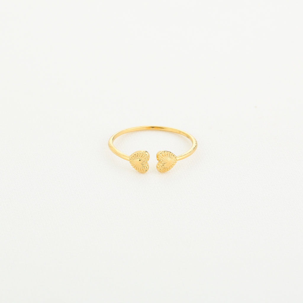 Double Heart Ring