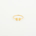 Double Heart Ring
