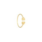 Double Heart Ring