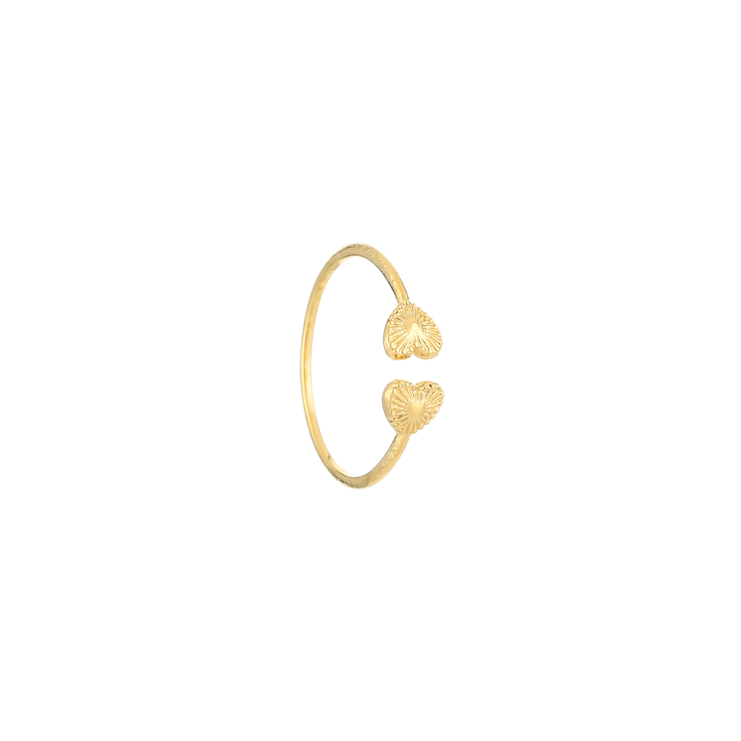 Double Heart Ring