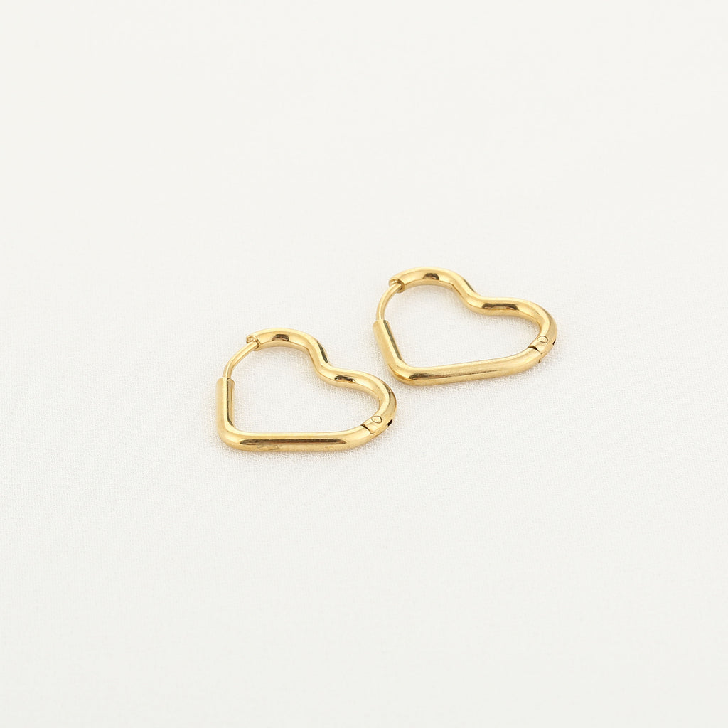 Heart Hoops Gold