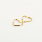 Heart Hoops Gold