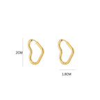 Heart Hoops Gold
