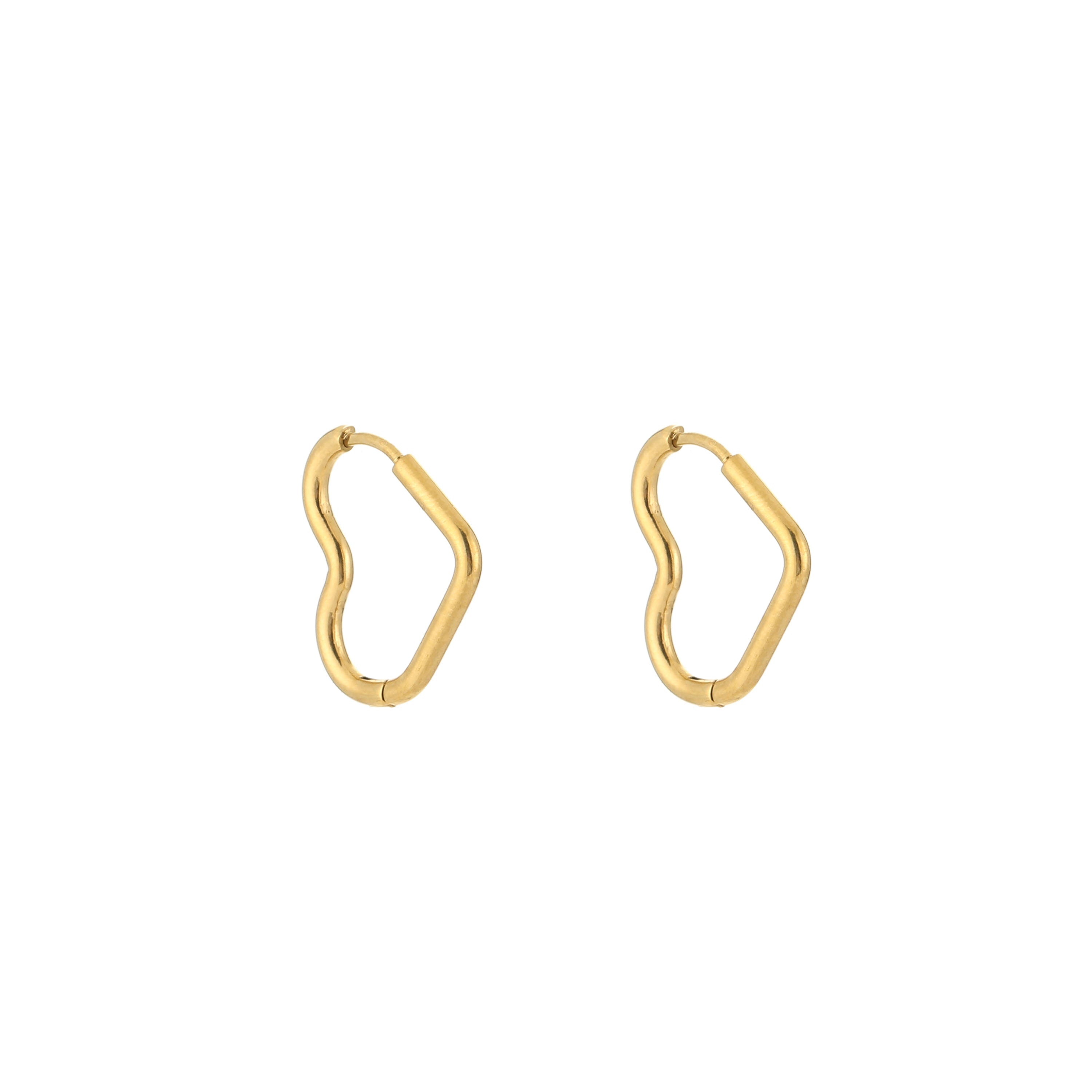 Heart Hoops Gold