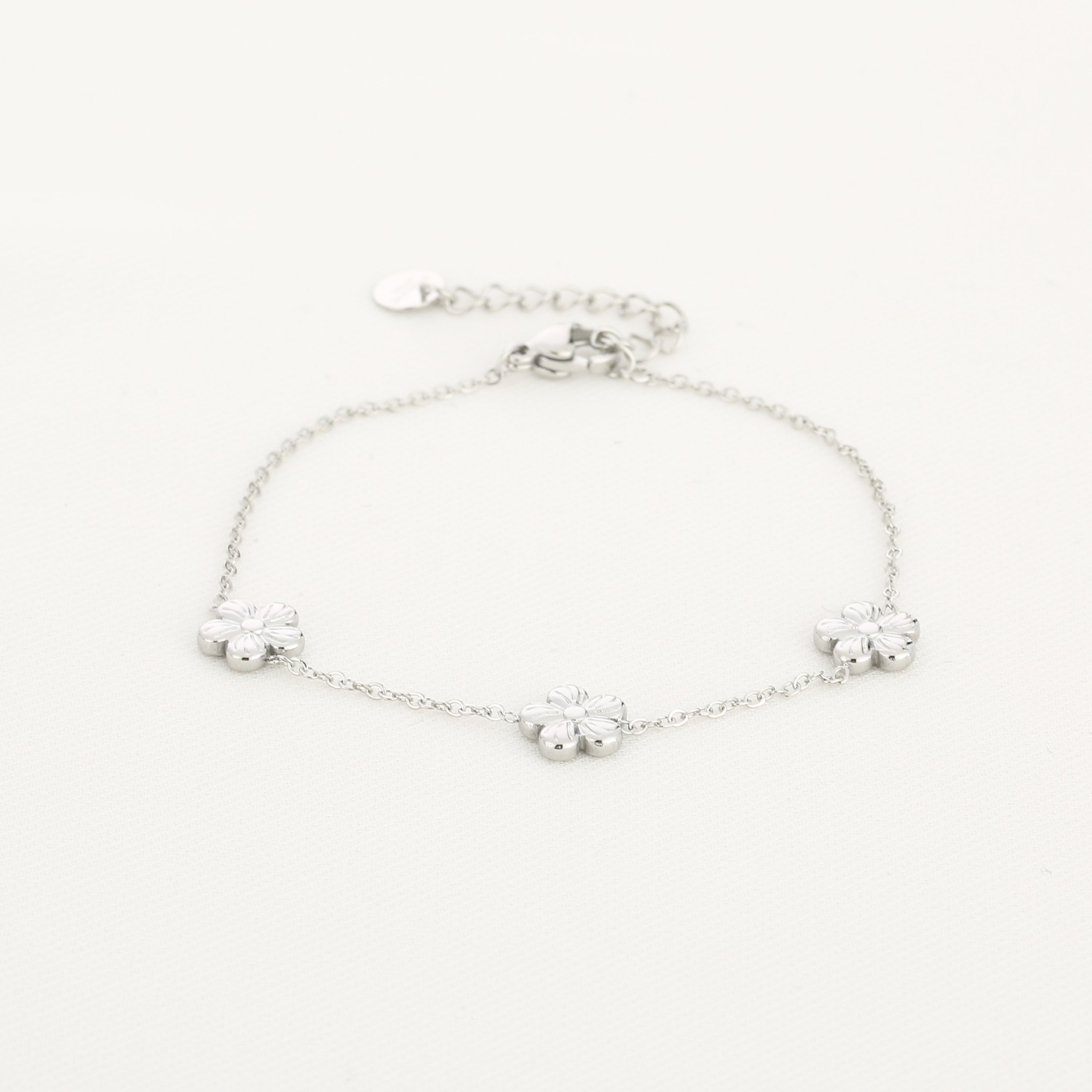 Blossom Trio Bracelet Silver