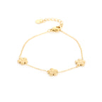 Blossom Trio Bracelet Gold