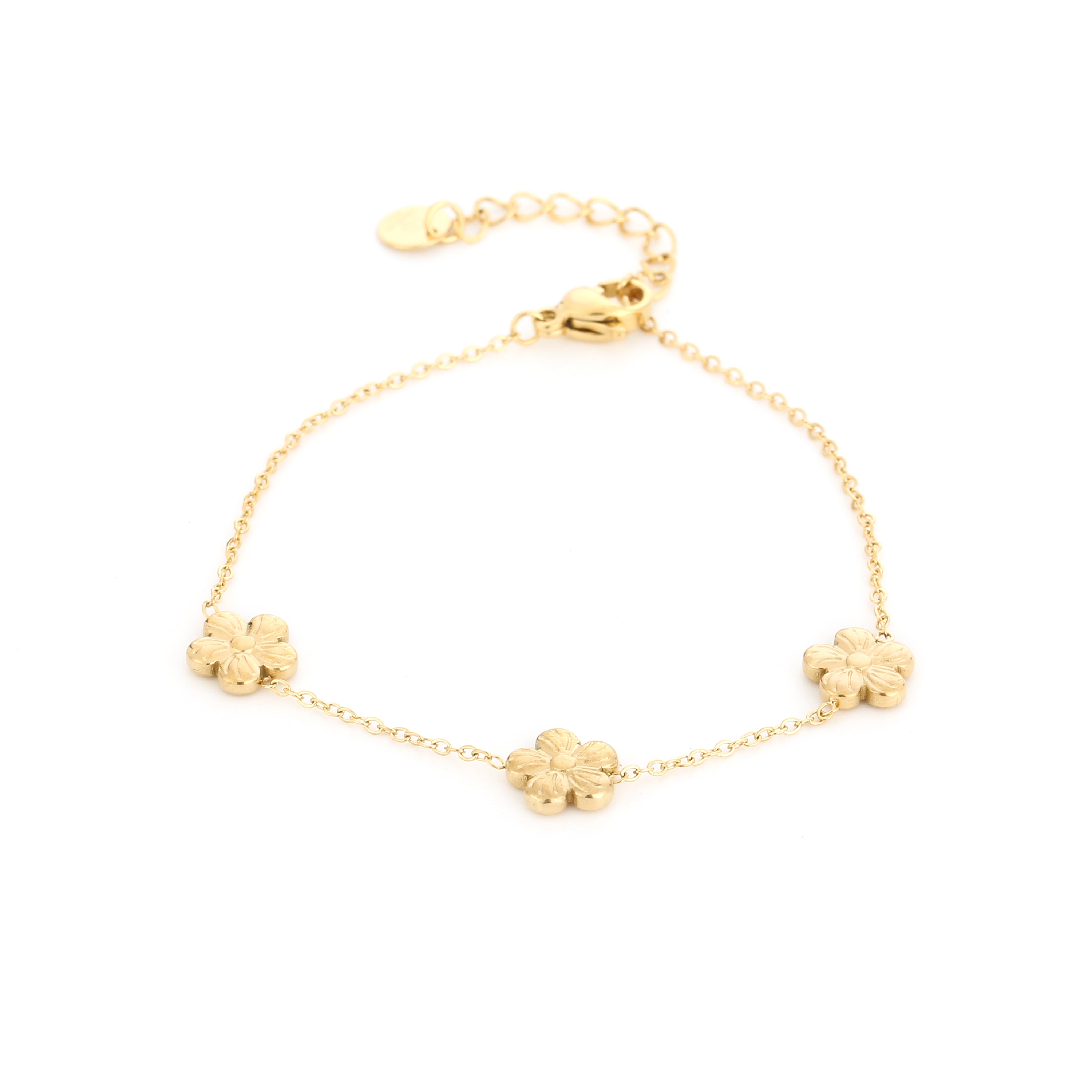 Blossom Trio Bracelet Gold