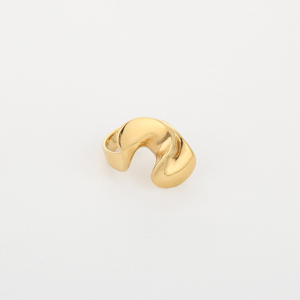 Wave Ring Gold