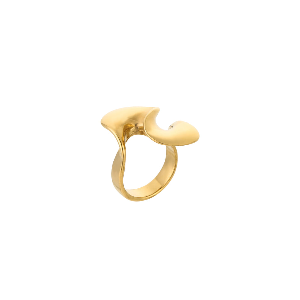 Wave Ring Gold