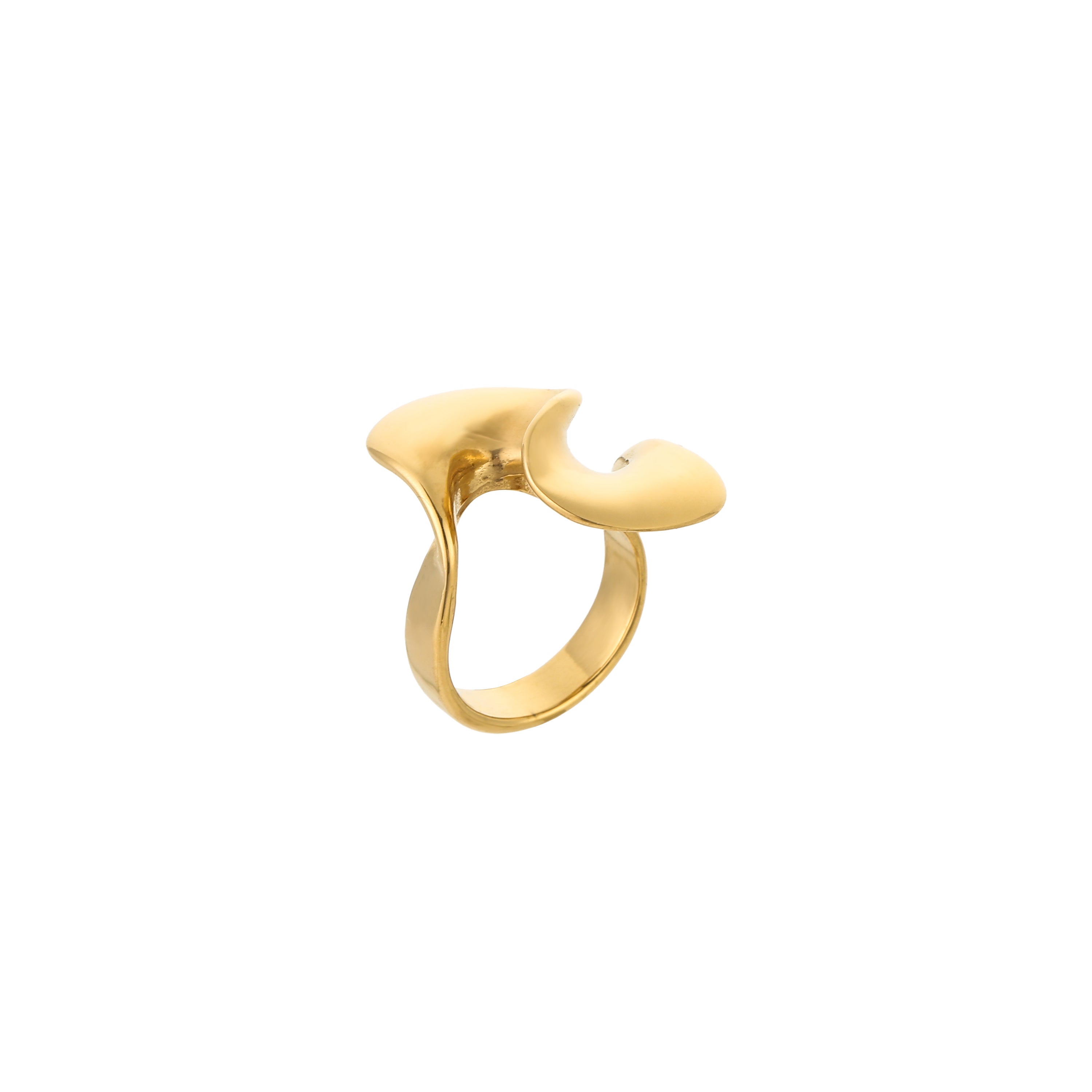 Wave Ring Gold