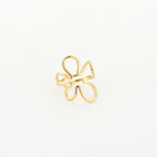 Open Flower Ring Gold