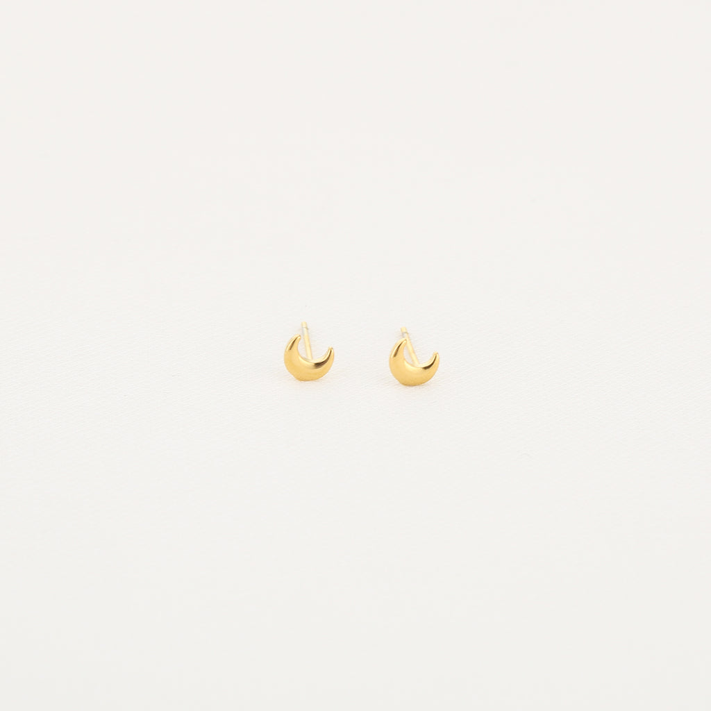 Golden Moon Earrings