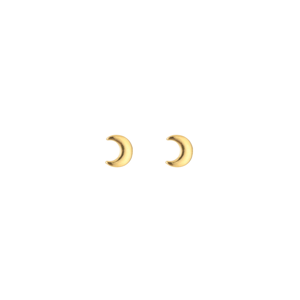 Golden Moon Earrings