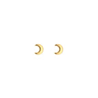 Golden Moon Earrings