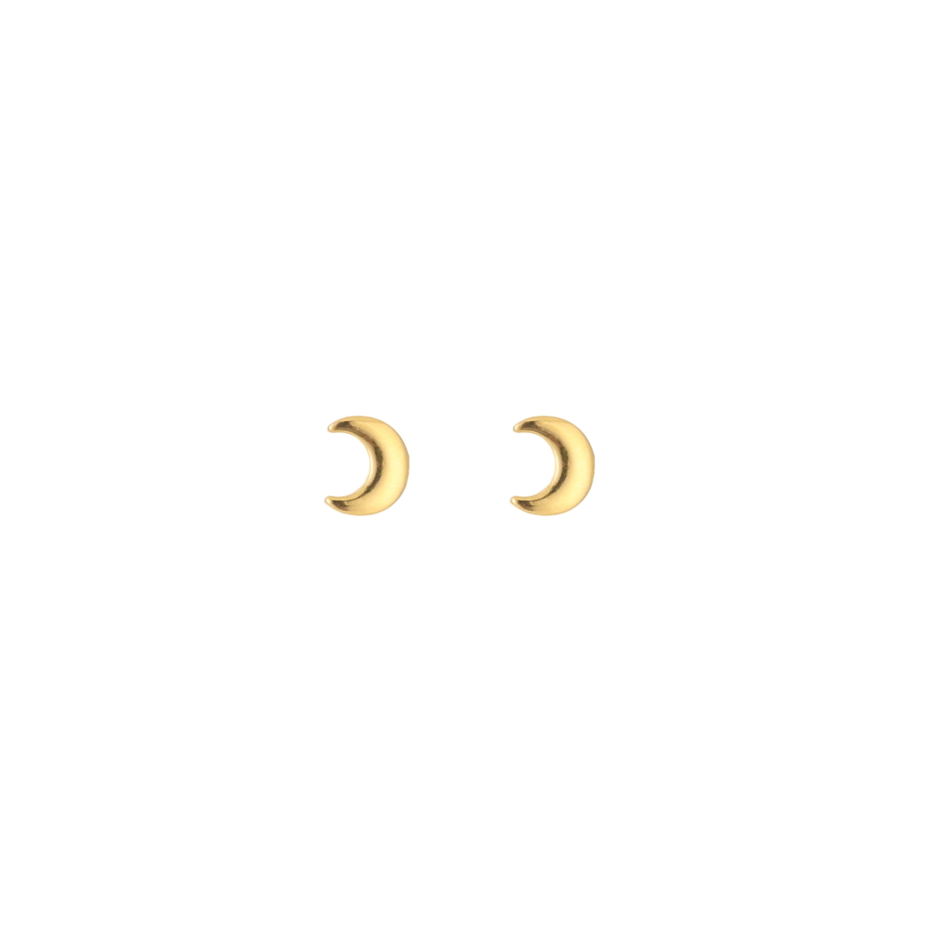 Golden Moon Earrings