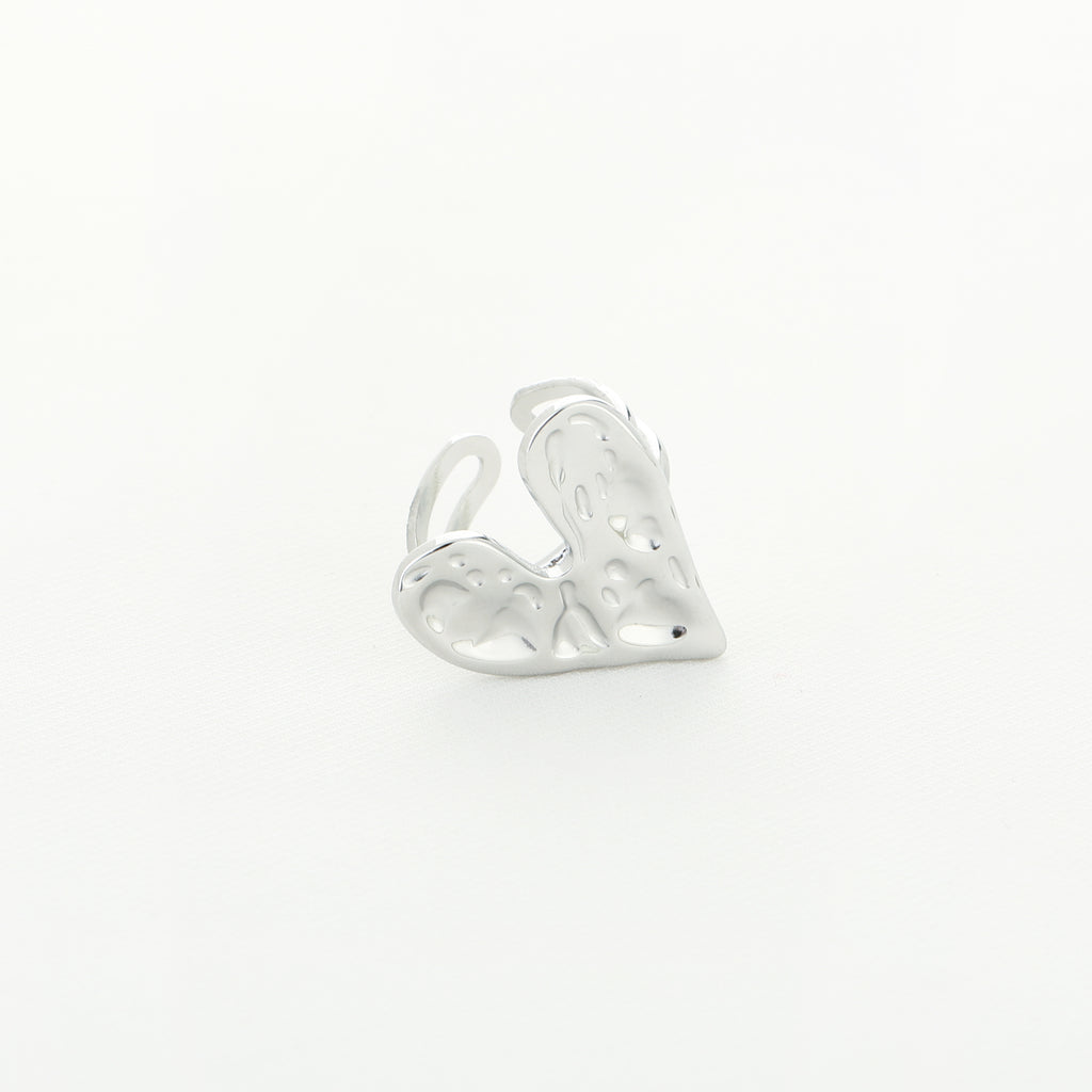 Heart Ring Silver