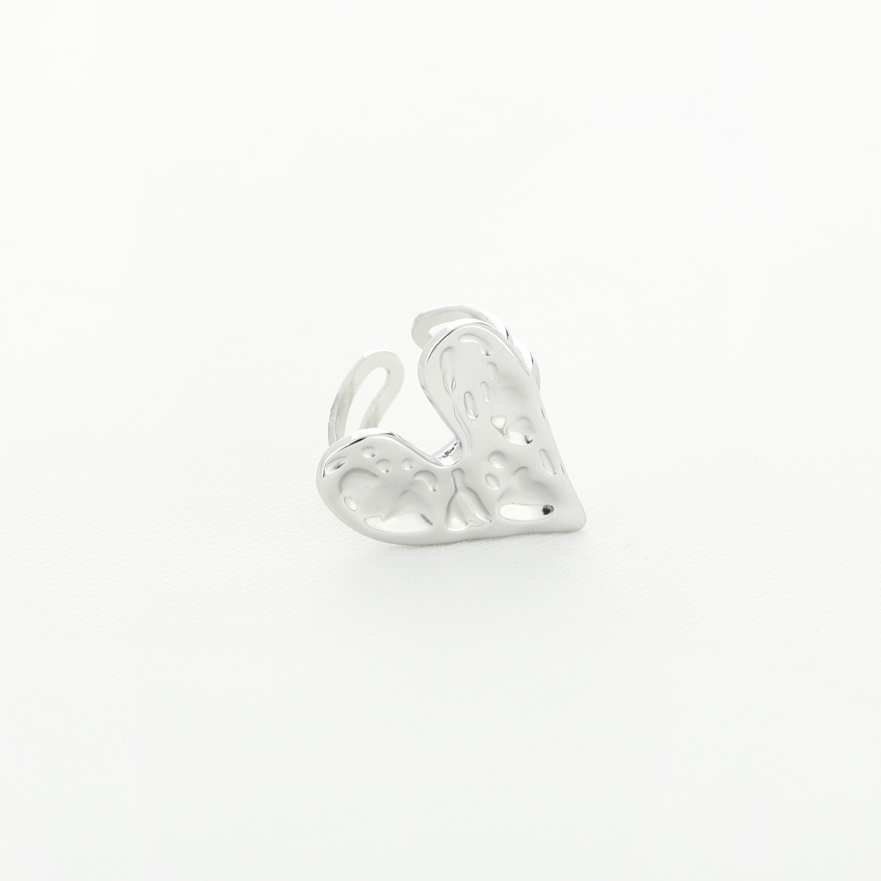 Heart Ring Silver