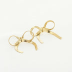 Golden Bow Earrings