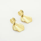 Golden Petal Earrings