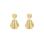 Golden Petal Earrings