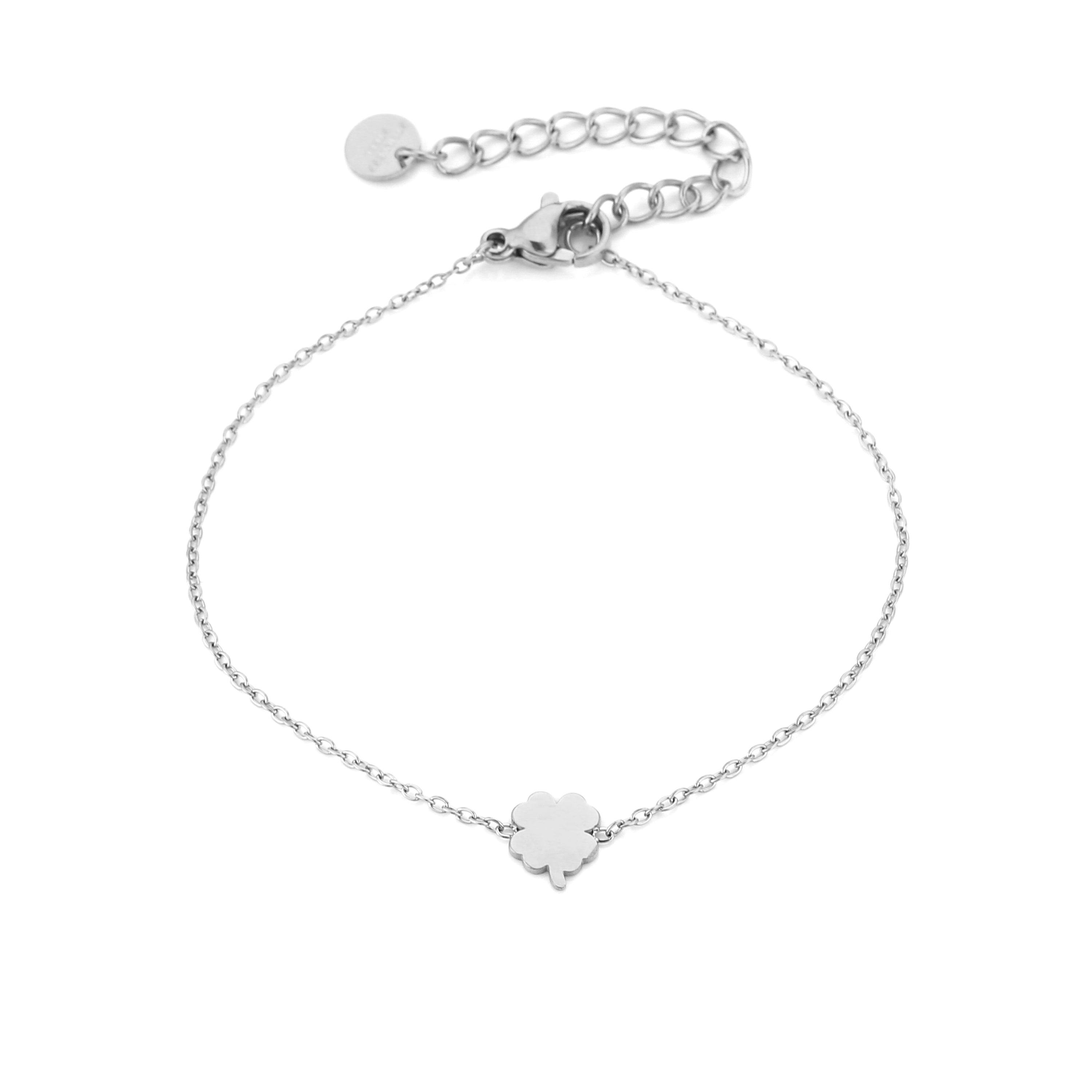 Lucky Clover Bracelet Silver